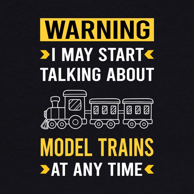 Warning Model Train Trains Railroad Railway by Bourguignon Aror